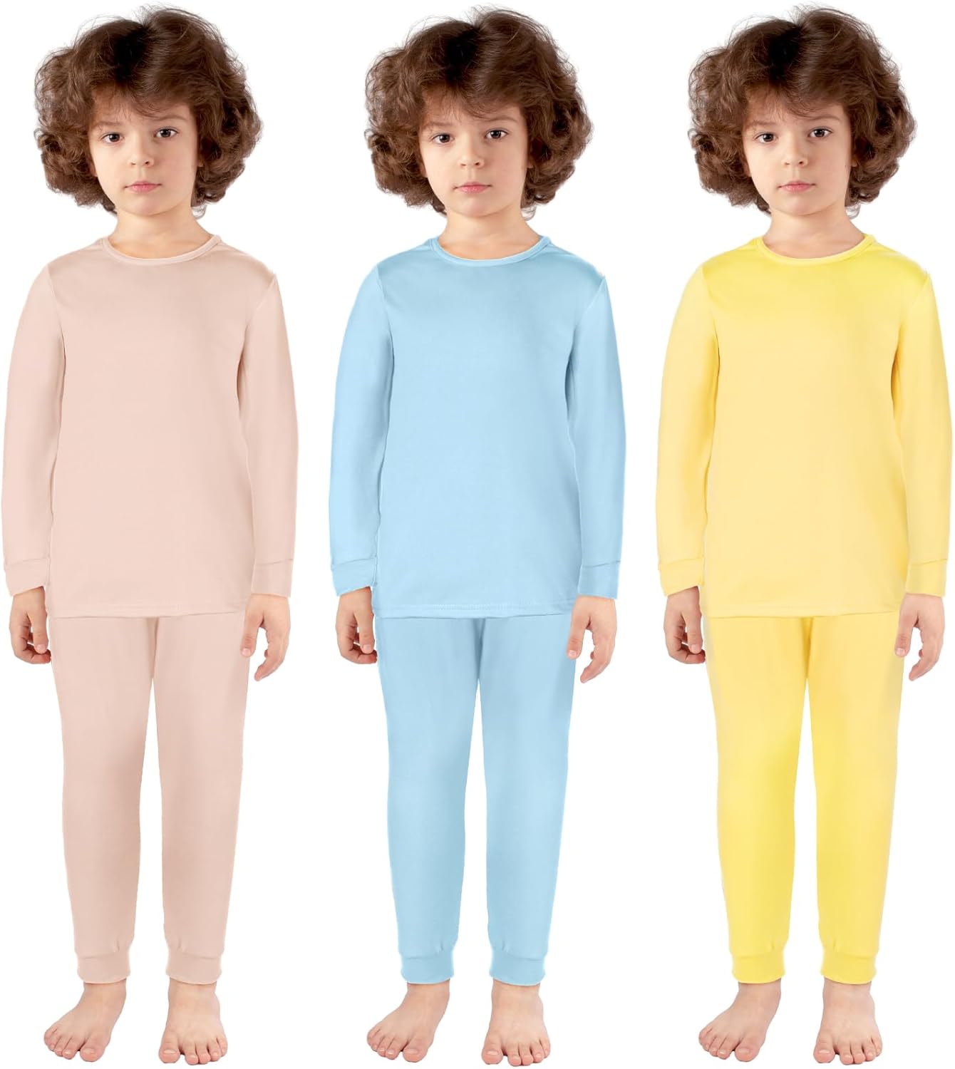 Thermal Underwear Set for Boys Winter Wearing 12M-12Y Warm Comfortable