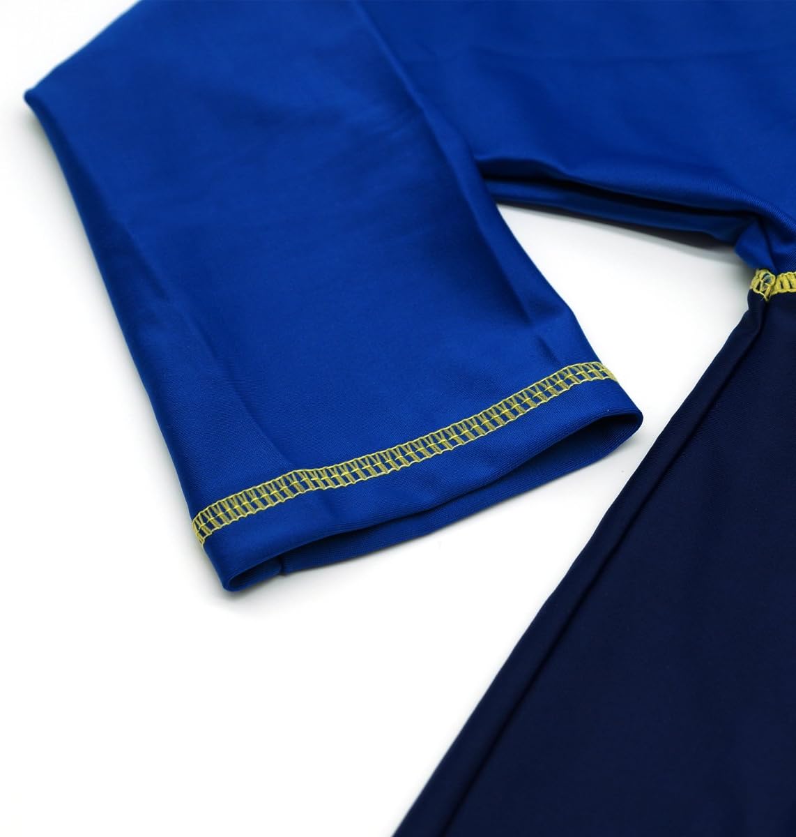 Boys Two-Piece Rash Guard Swim Suits Kids Long Sleeve Sunsuit Swimwear