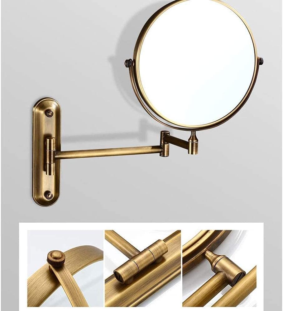 Double-Sided Makeup Mirror Vanity Wall-Mounted