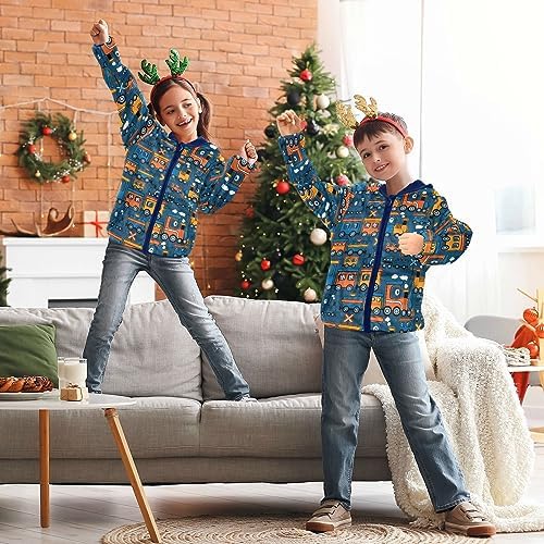 Snug Fit Kids Zip-Up Fleece Jacket