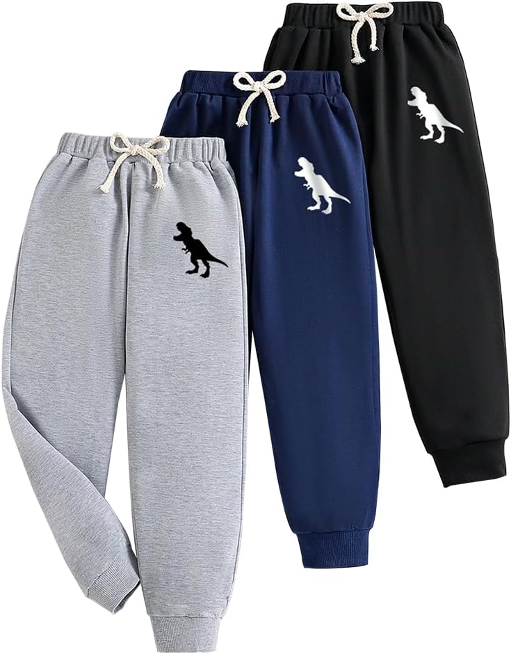 Dinosaur Explorers 3-Piece Toddler Jogger Pants Set