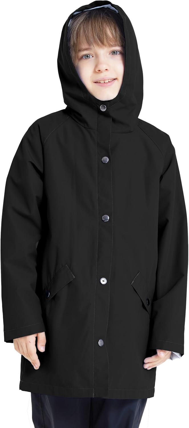 Stay dry keep warm waterproof rain jacket