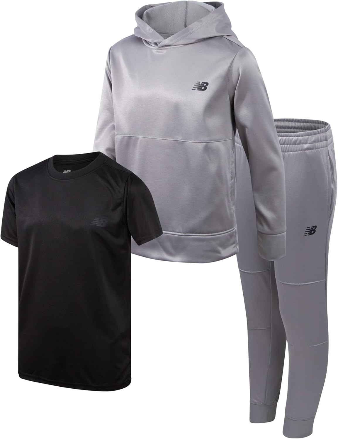New Balance Boys 3-Piece Joggers Set for Toddlers 2T-12
