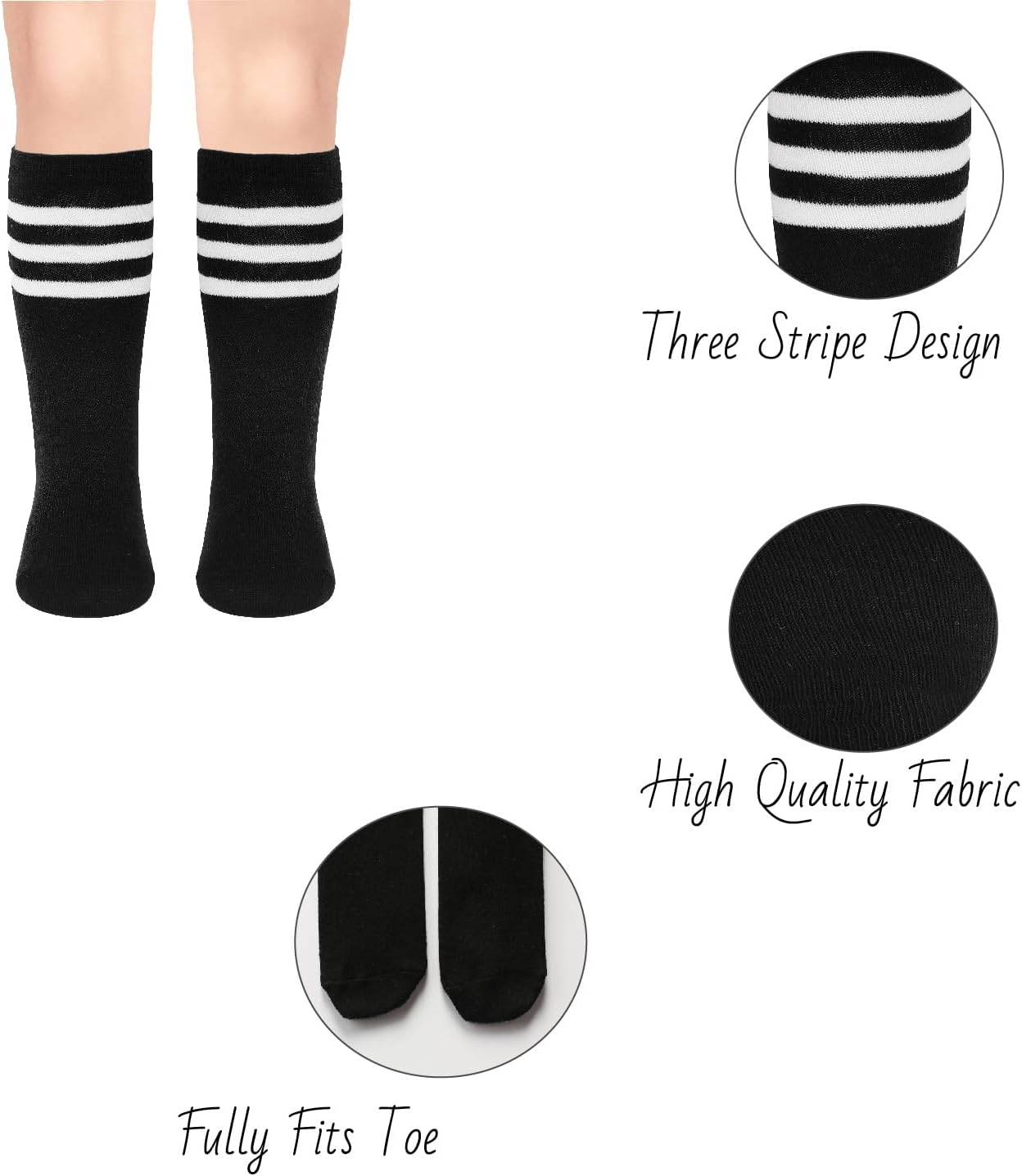 ENBAOHUI toddler soccer socks