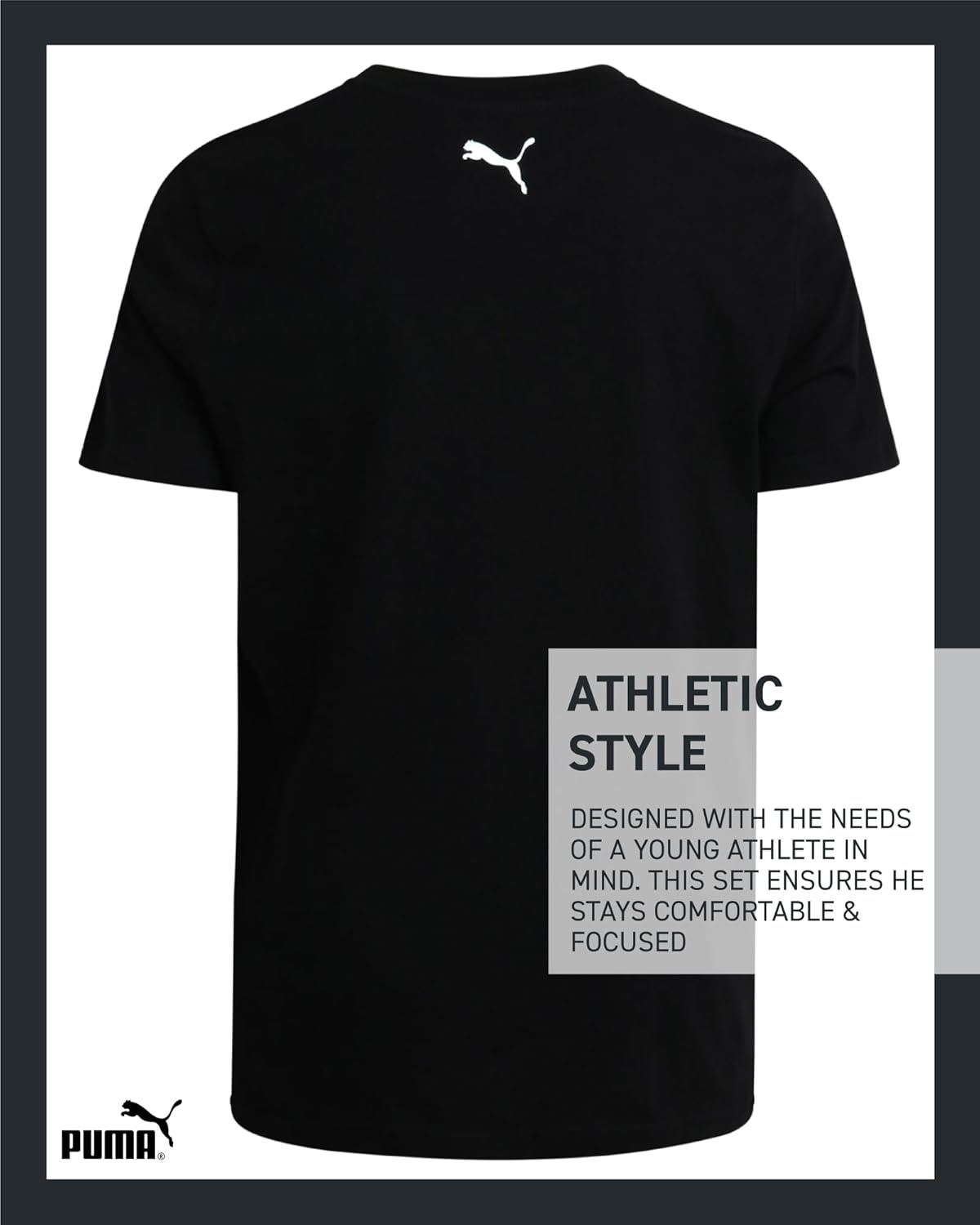 PUMA Boys T-Shirt 2-Pack