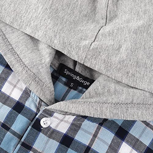 SpringGege Boys Hooded Shirts