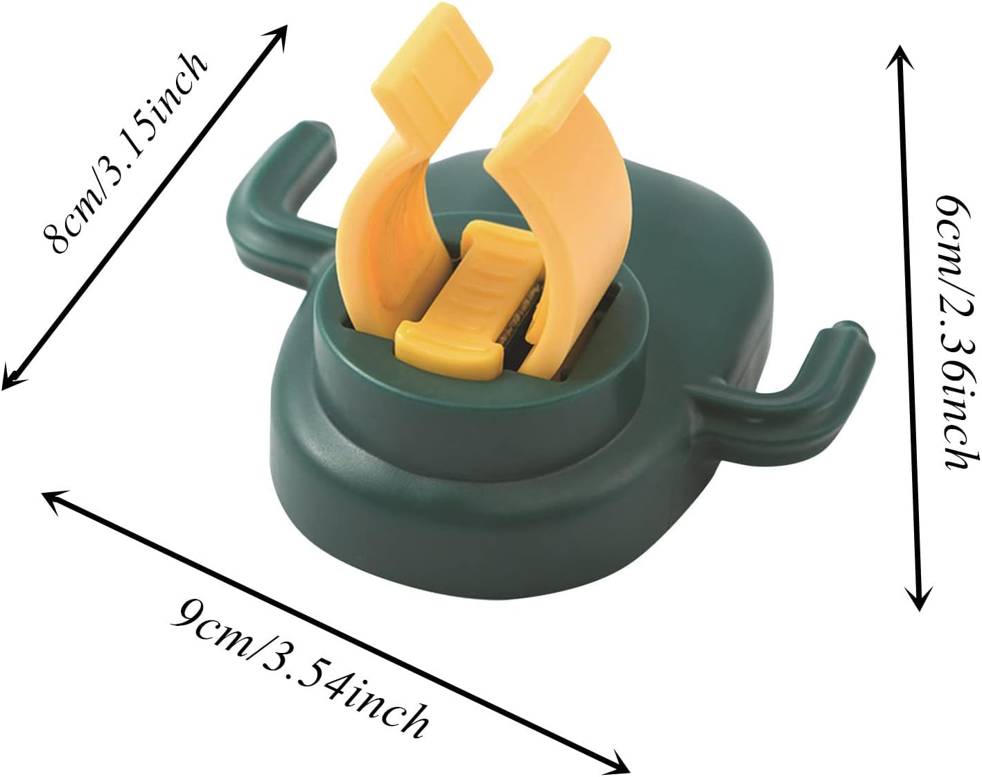 Bilikeyu Travel Bathroom Nail-Clip Wall-Mounted Mop Holder