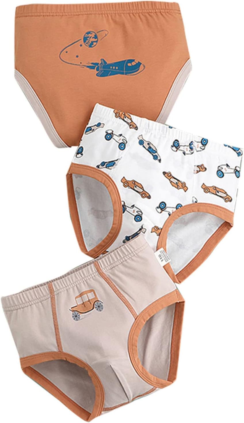 Little Boys Soft Training Underwear for Toddlers Tagless Comfort Pads