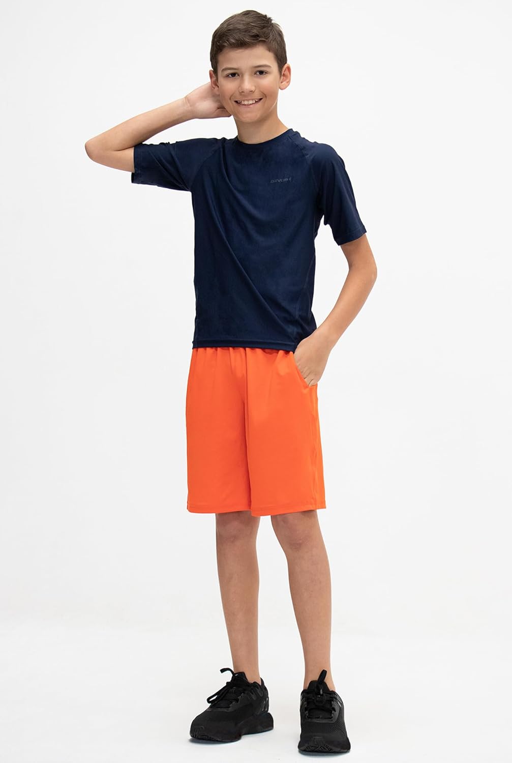 DEVOPS Boys 2 or 3 Pack Compression Long Sleeve Shirts