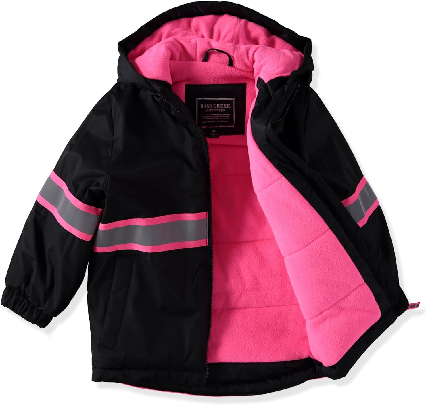 Bass Creek Outfitters - High Visibility 2-Piece Snow Suit and Bib for Kids