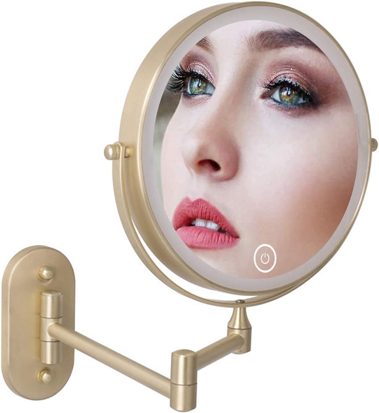Double Sided Vanity Mirroradjustable LEDbathroomcompact design