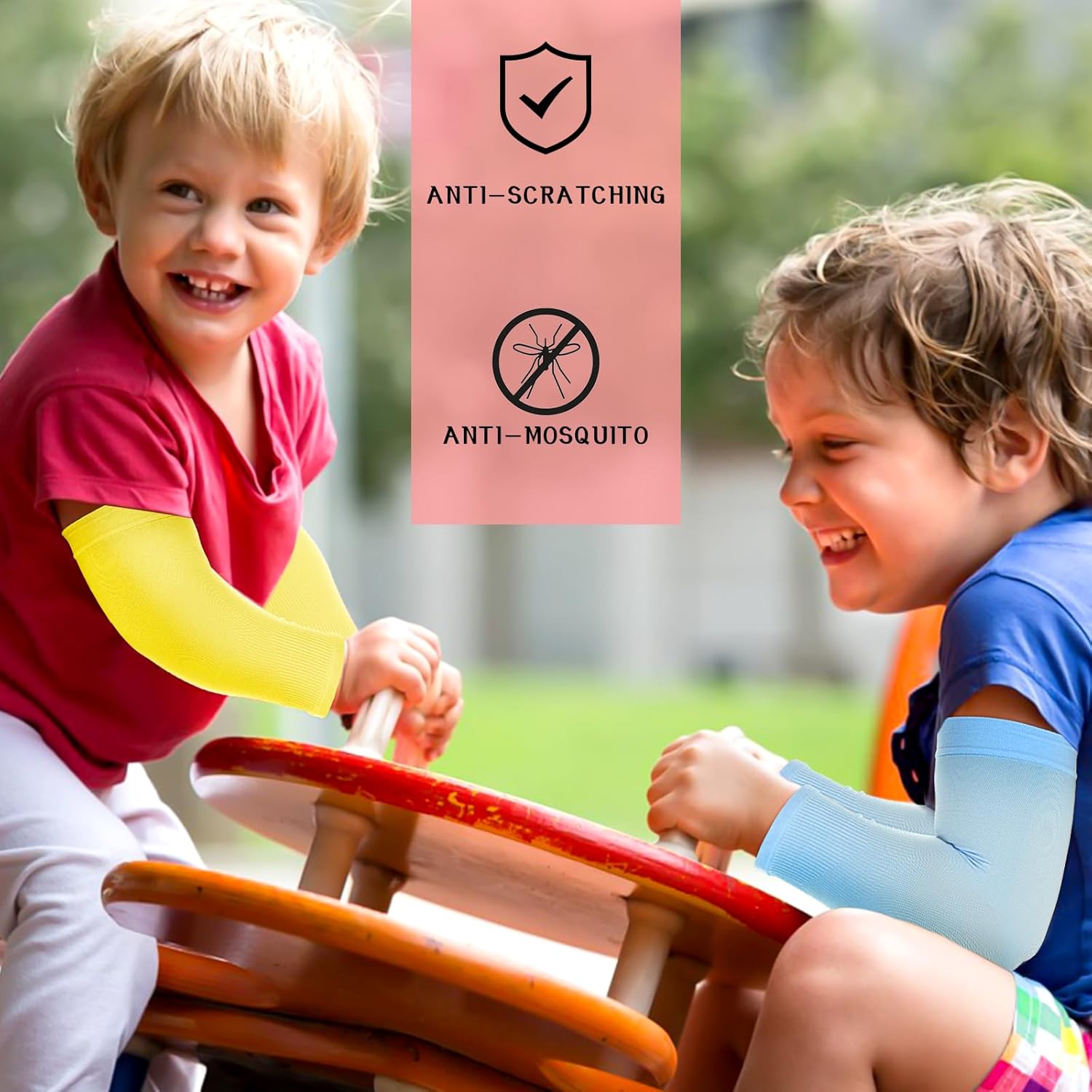 Abeillo 3Pairs Kids Cooling Arm Sleeves