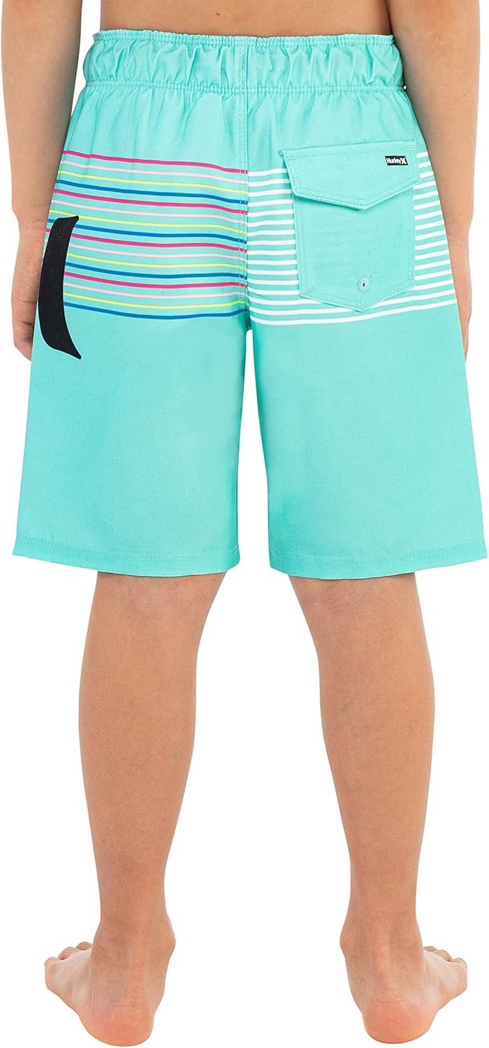 Hurley Boys Pull-On Swim Trunks Durable Comfortable for Swimming Surfing