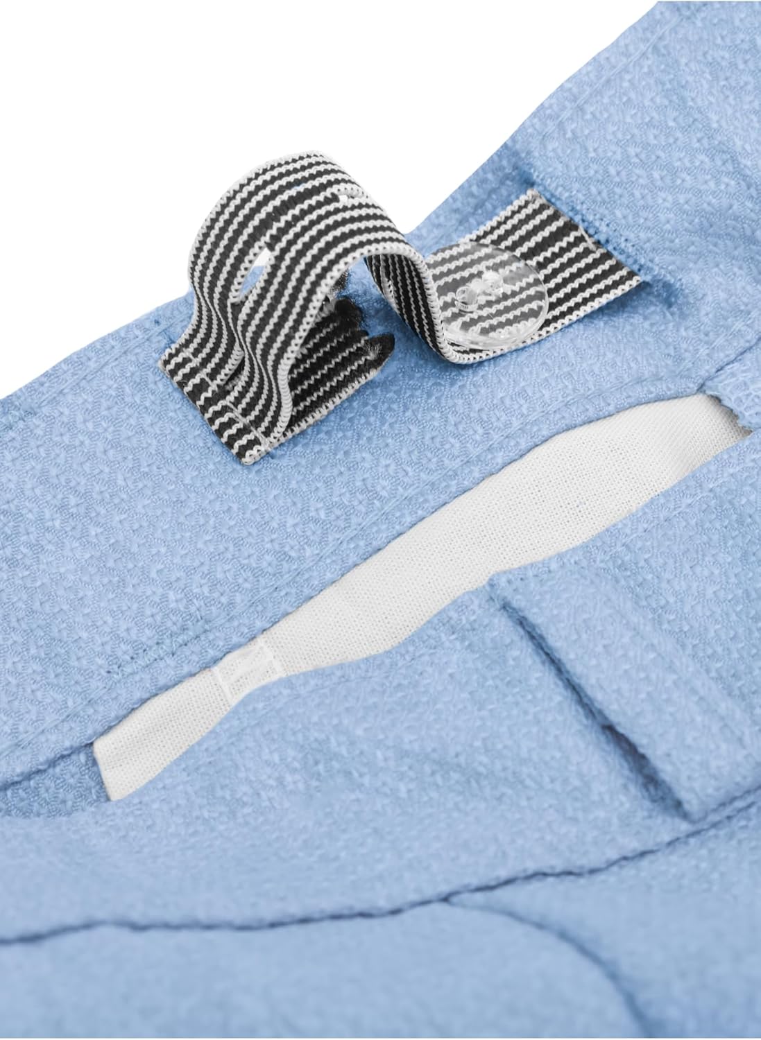 Lilax Boys Slim Fit Formal Pant Set 4-Piece Slimmer Durable Wardrobe Perfect for Weddings or Special Events