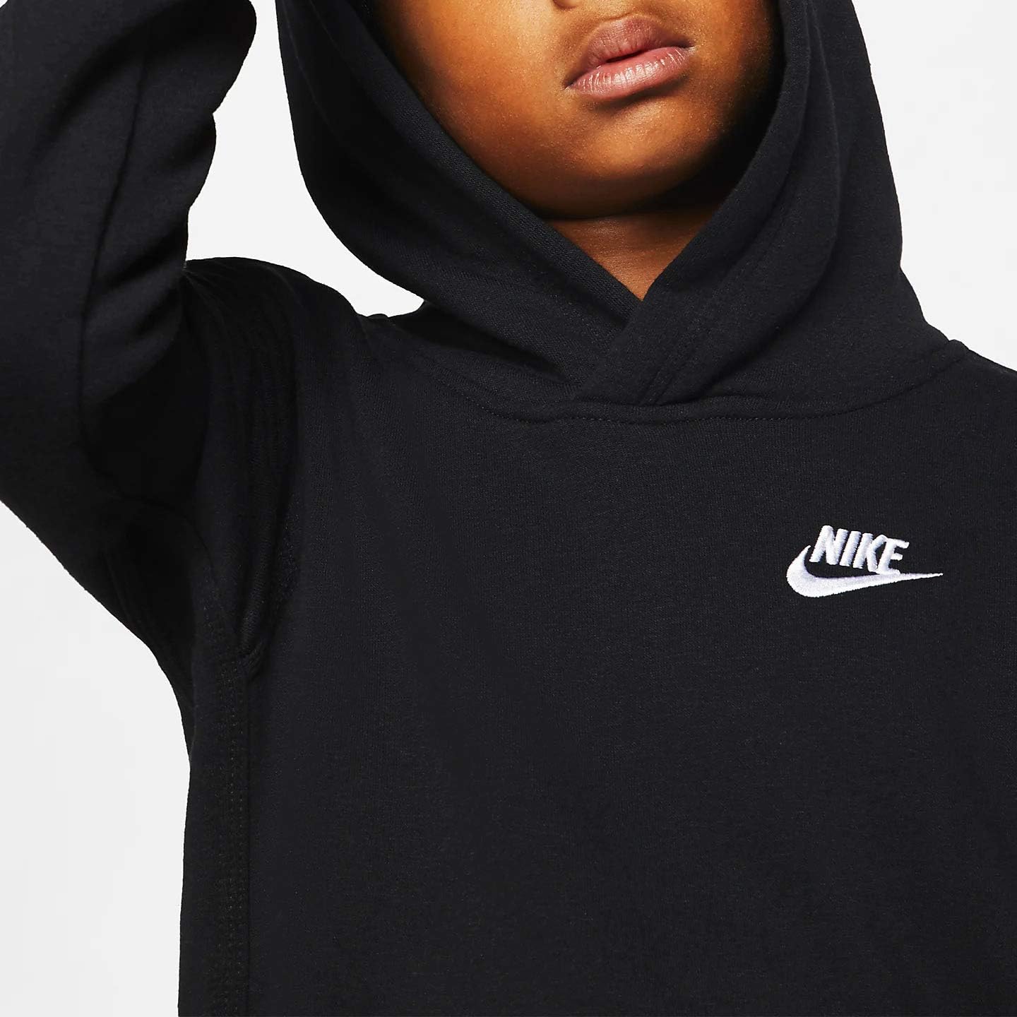 Stay Cozy and Stylish with the Nike Sportswear Boys Club Pullover Hoodie