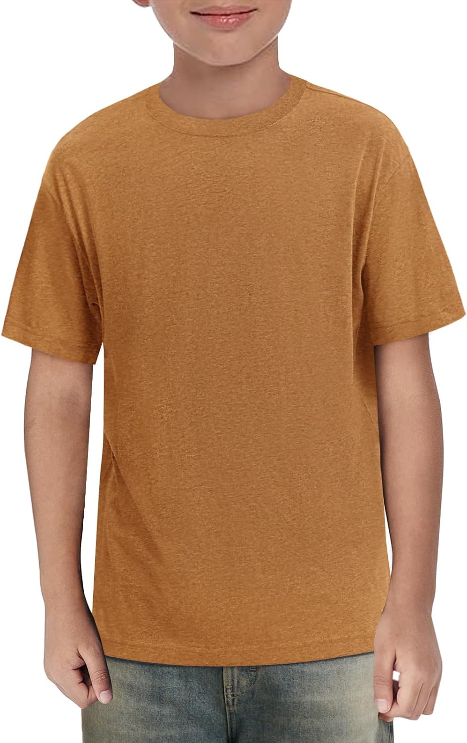 Summer Comfort Boys Short Sleeve T-Shirts for Ages 5-14