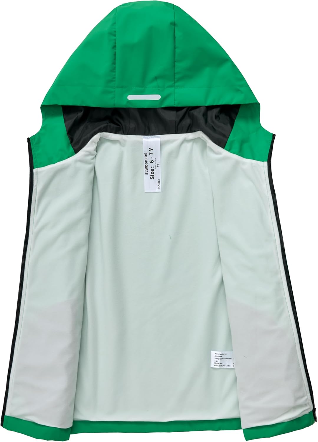 Rainy Day Winner Waterproof Kids Jacket Soft Liner Comfort for Boys Girls