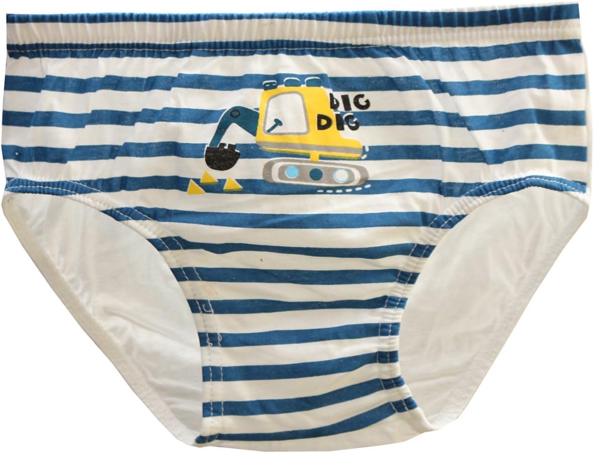 CH Chung Boys Cotton Briefs 2-9Y Car Dinosaur Briefs