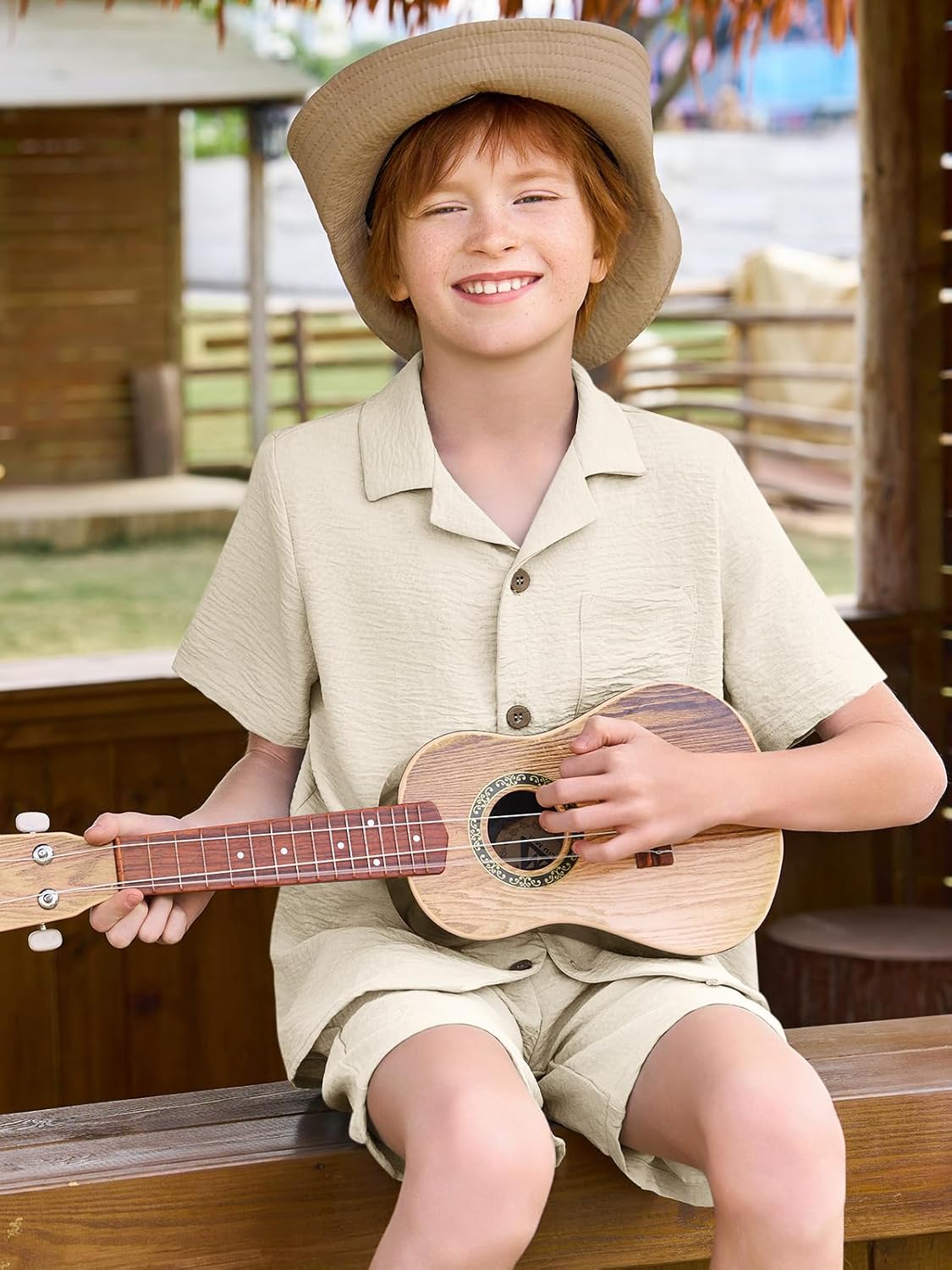 Haloumoning Boys 2 Piece Summer Outfit Set