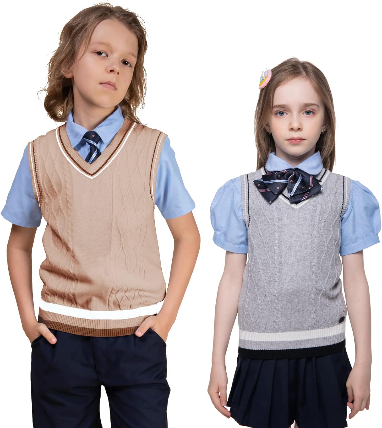 Kid Nation Boys V-Neck Sweater Vest