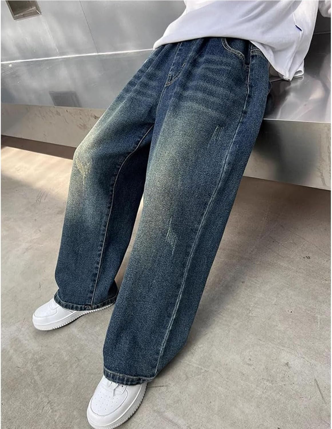 Perfect for Boys 5-15 Years Comfortable Stylish Denim Pants Easy-Wear Cargo Jeans