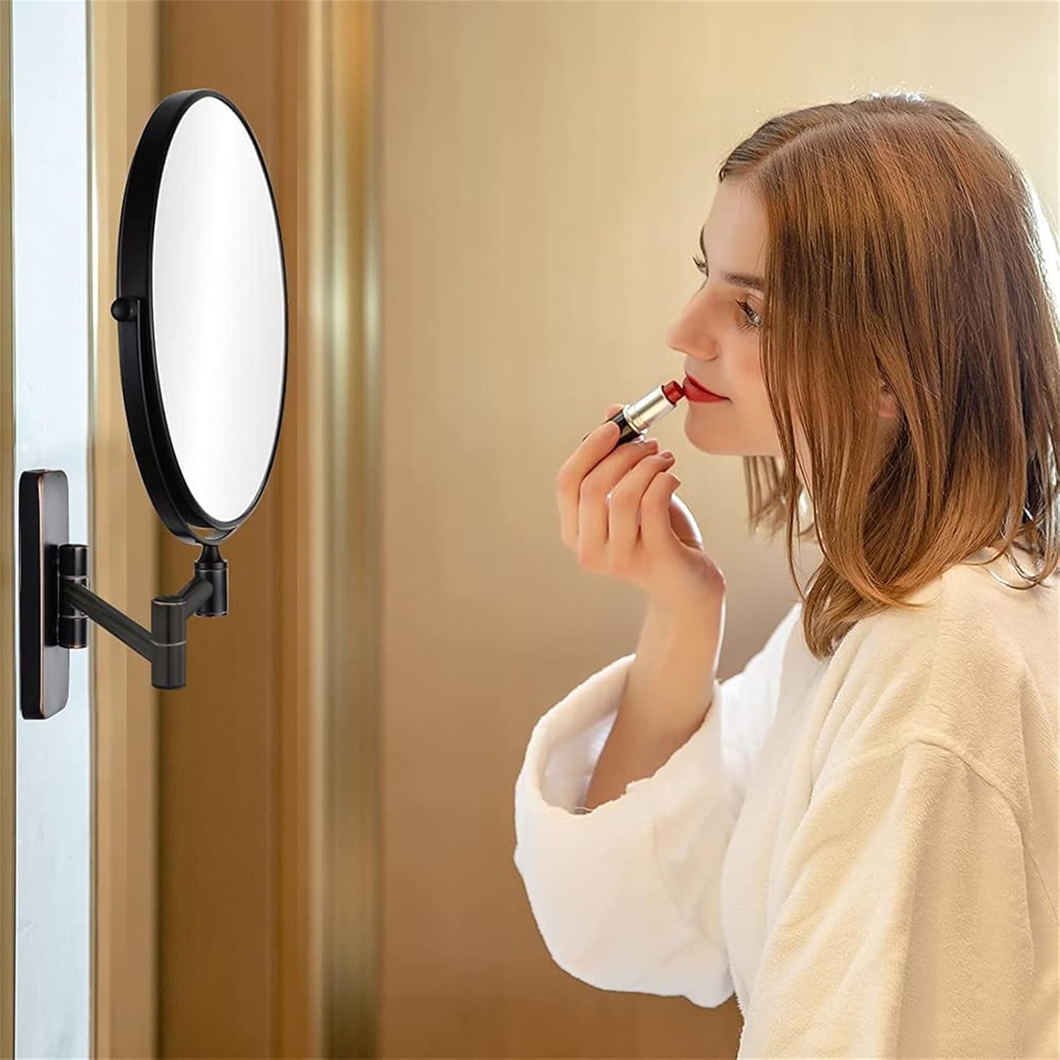 NOVCE 8-inch Double-Sided Makeup Mirror