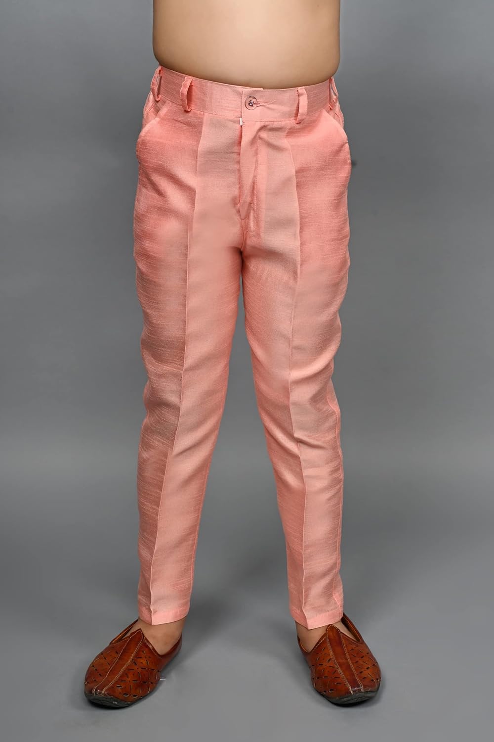 AHHAAAA Silk Blend Kids Party Wear Sherwani Set for Boys