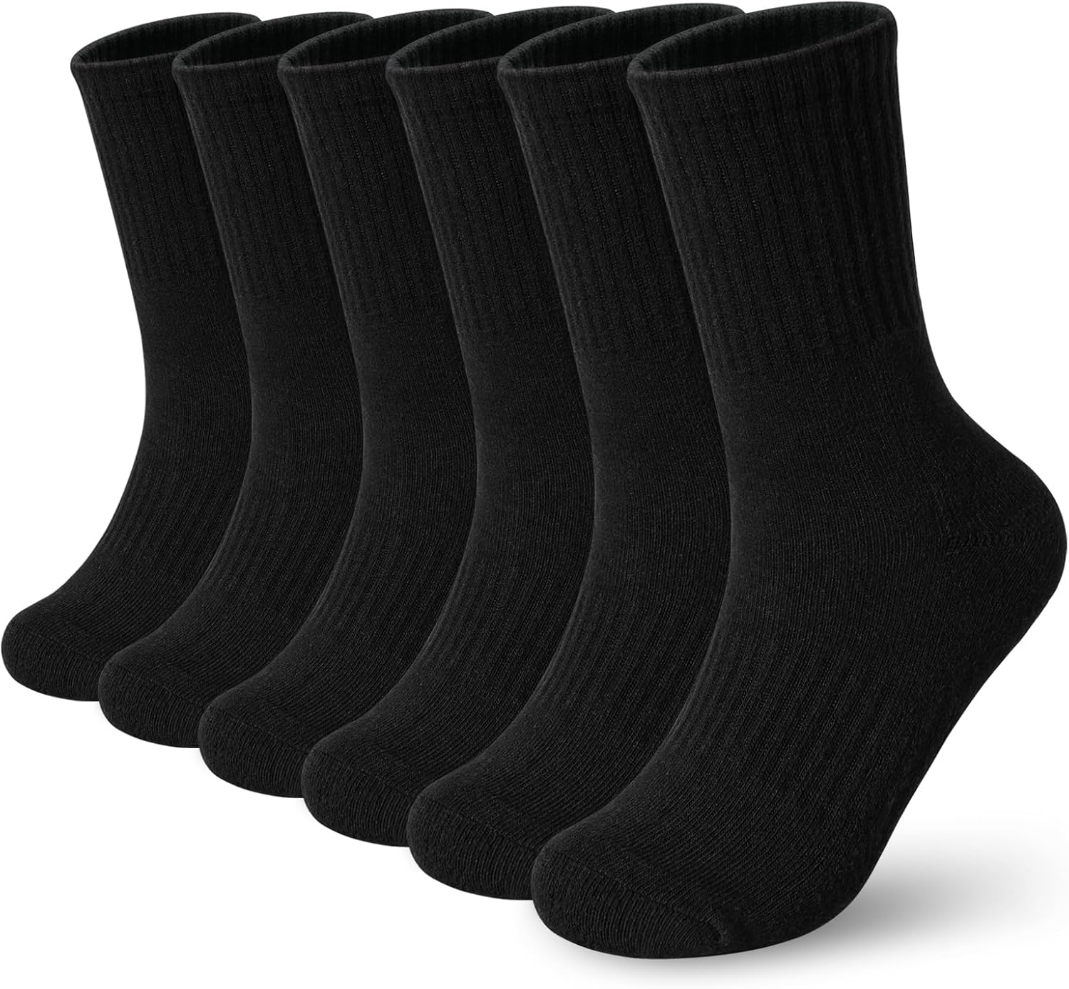 BOOPH Kids Socks Adventure Comfort and Durability for Kids Sports 6 Pairs