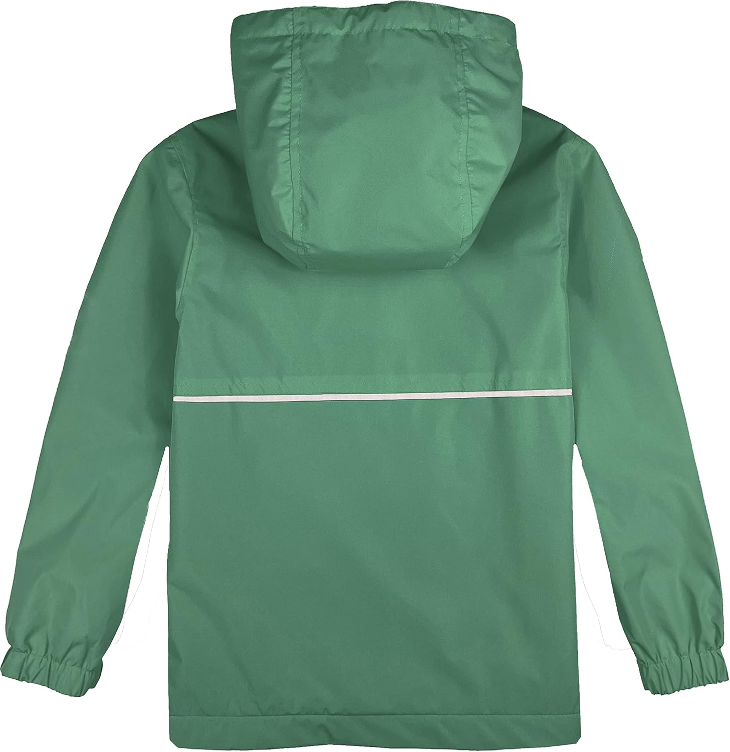 Insulated Hooded Rain Jacket for Boys