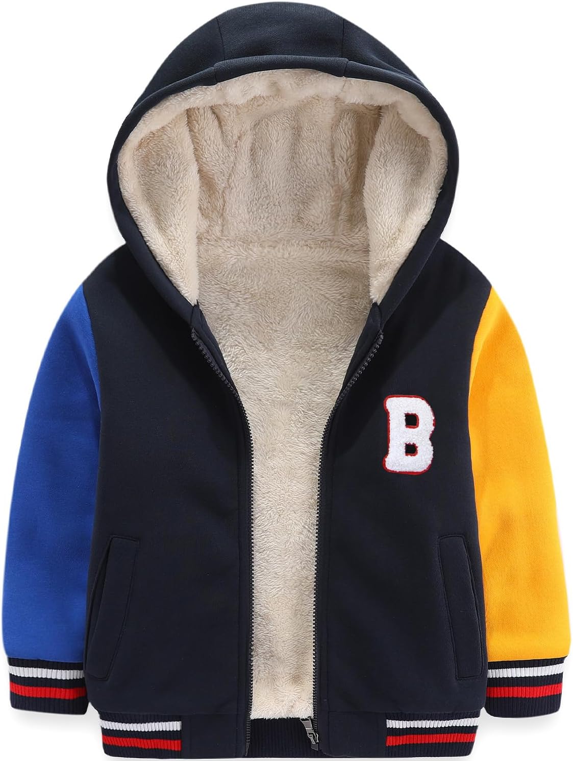 Bumeex Kids Sherpa Fleece Lined Jacket