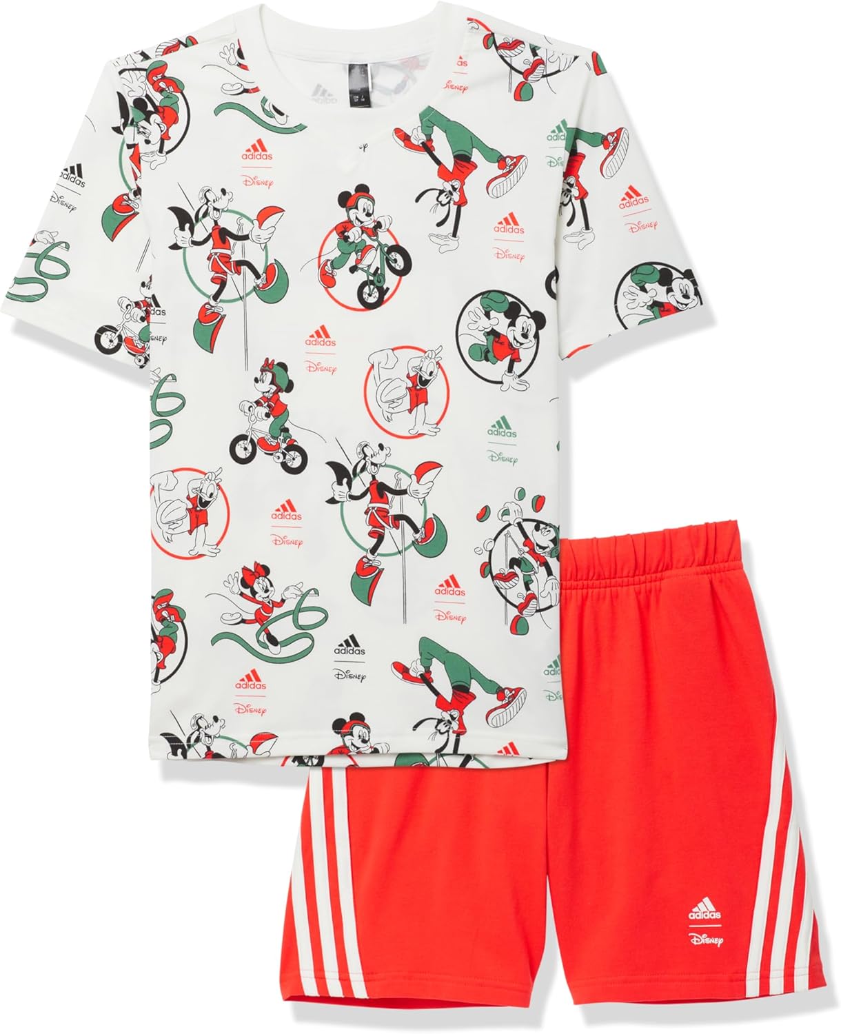 Adidas Boys Disney Mickey Mouse T-Shirts Fun and Fashionable Runway tees