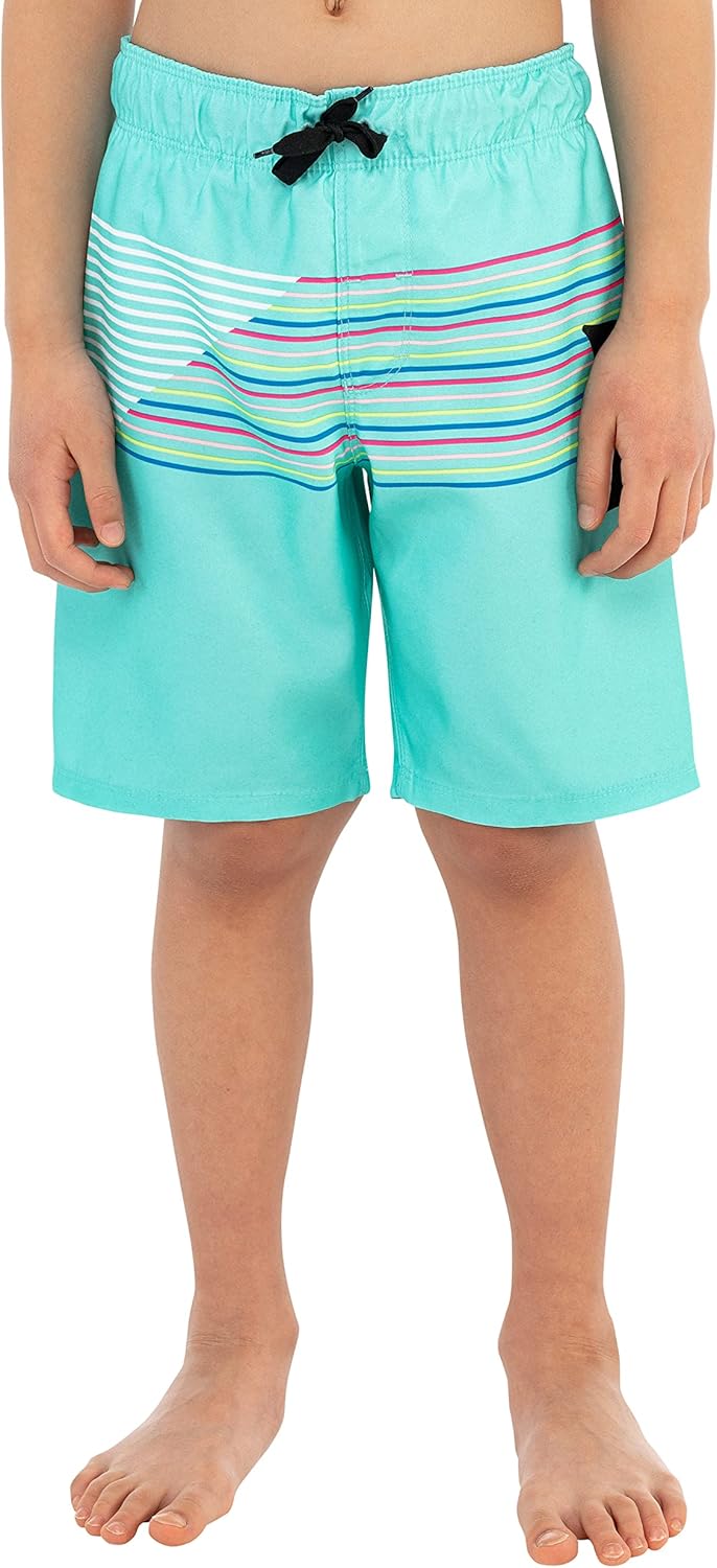 Hurley Boys Pull-On Swim Trunks Durable Comfortable for Swimming Surfing