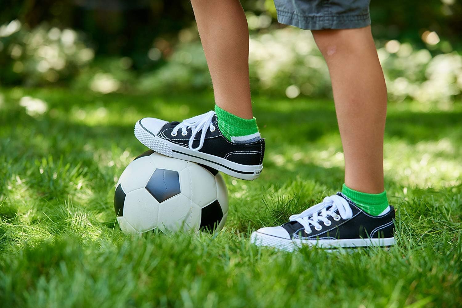 Prince Boys Low Cut Athletic Socks with Cushion for Active Kids 6 Pair Pack