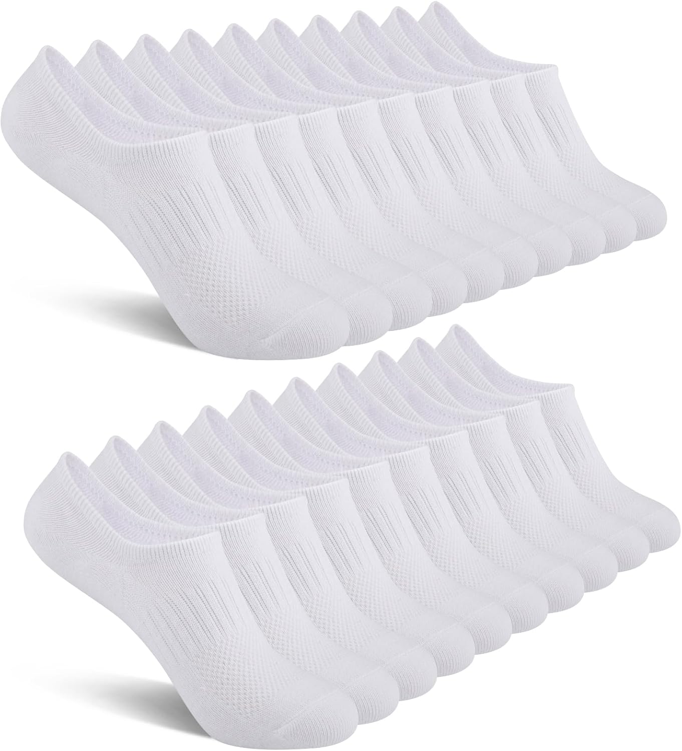 Comfoex Boys Socks - Comfortable Arch Support Non-Slip 10 Pairs