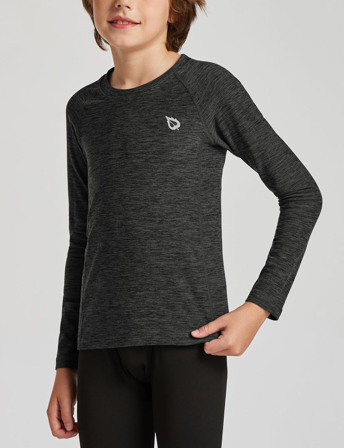 Super Soft Boys Long Sleeve Compression Shirt