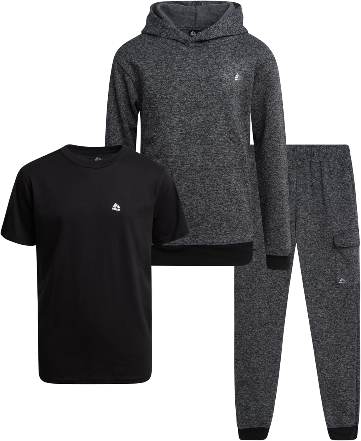RBX Boys Active Fleece Sweatsuit Set 3 Piece