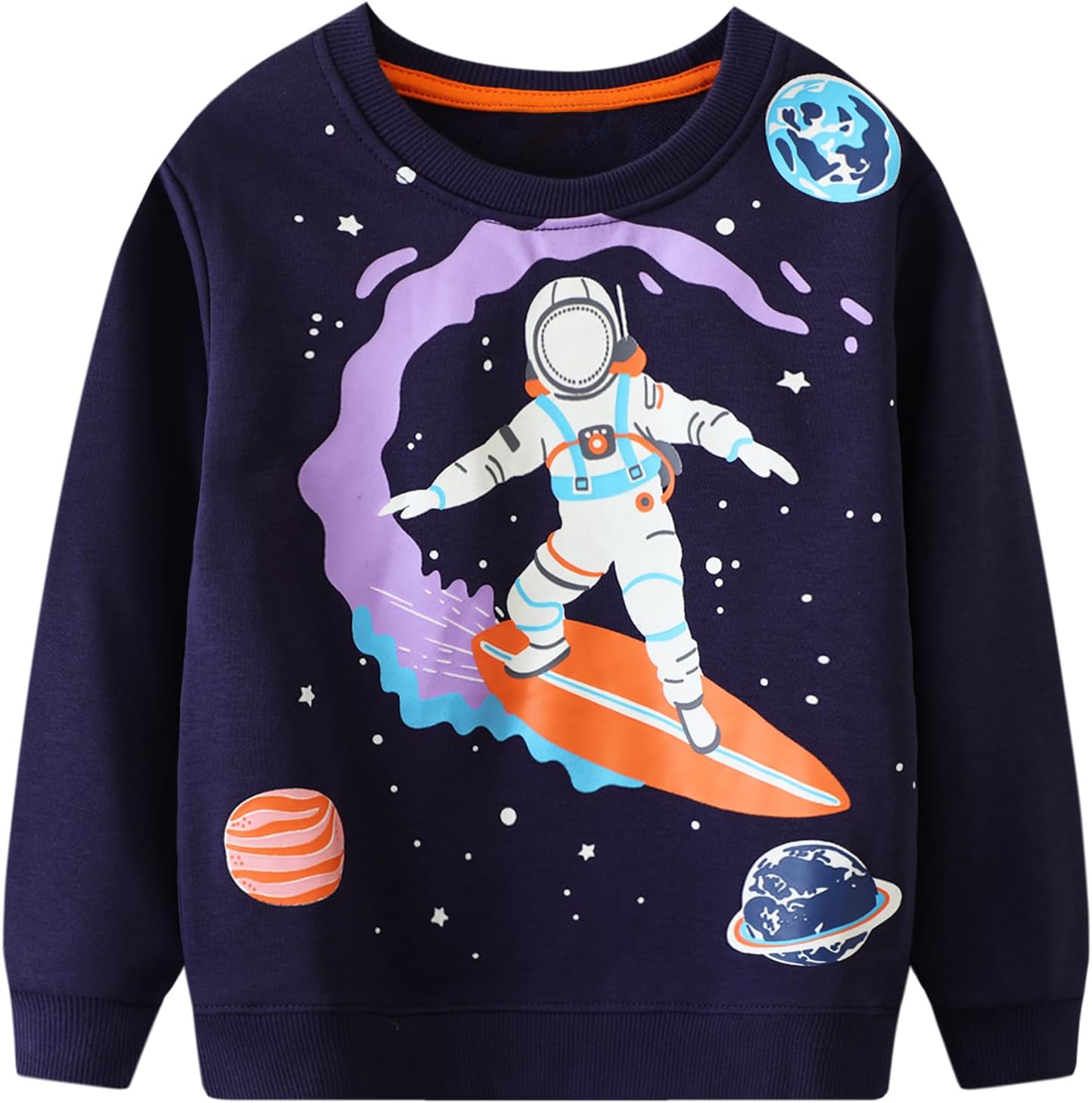 Crewneck sweatshirt for boys