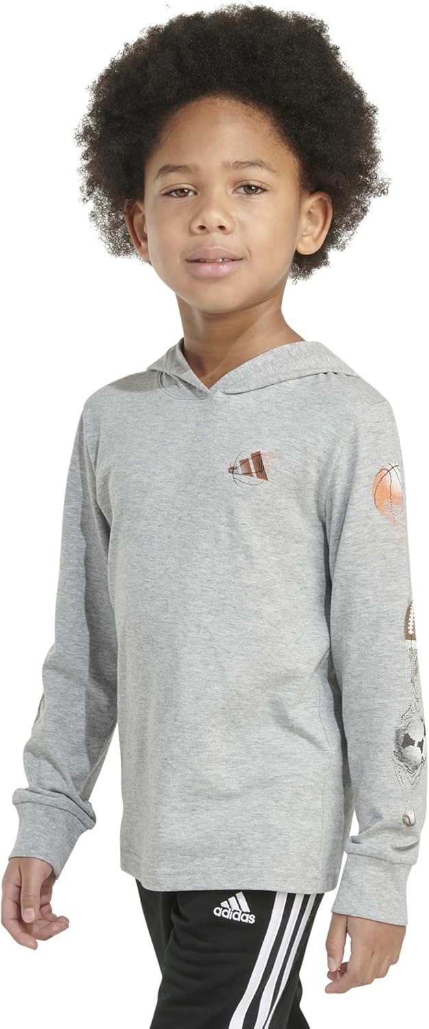 Adidas Boys Comfortable Layering Cotton Hoodie