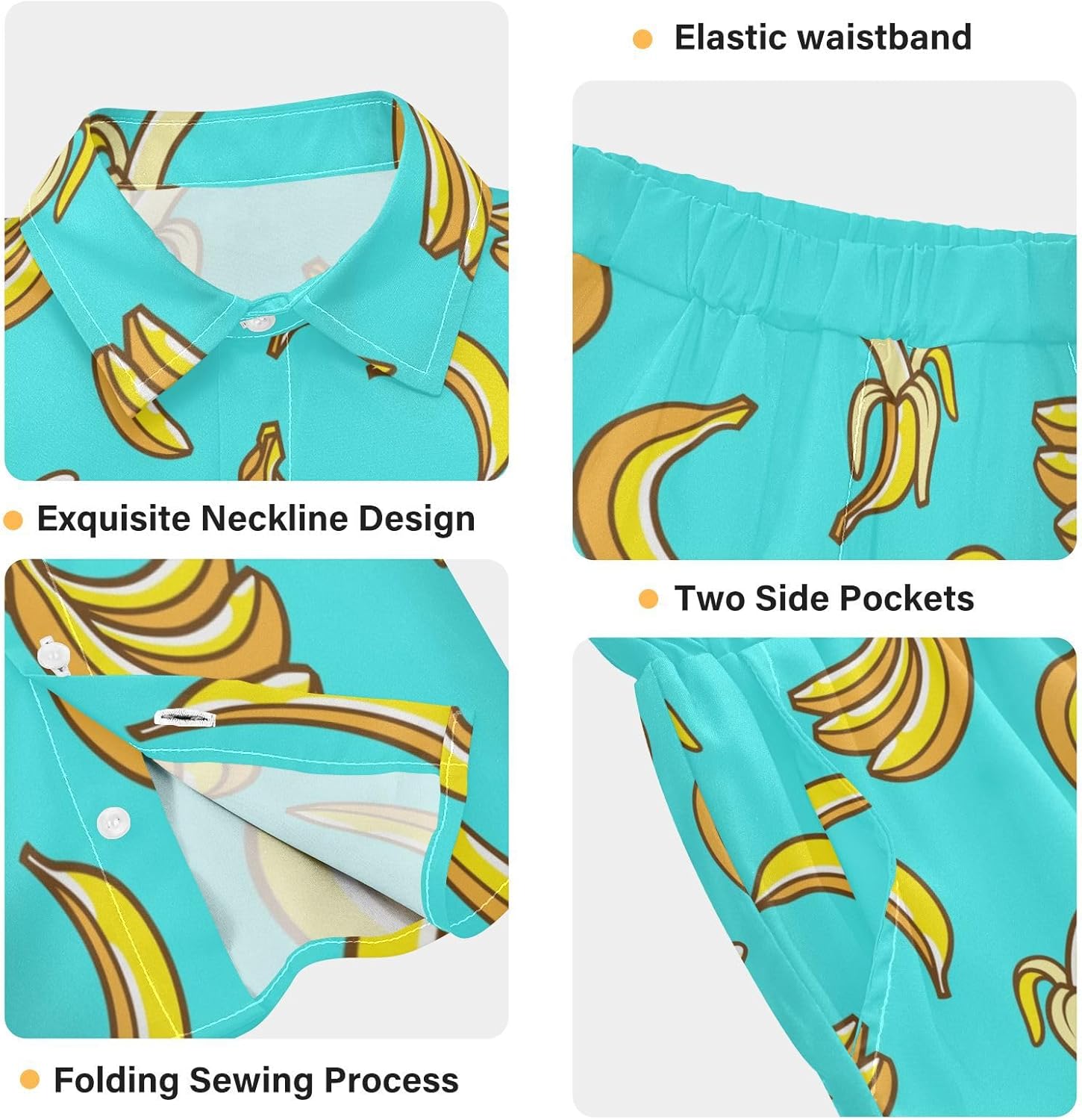 Hawaiian Summer t-shirt Set for Boys