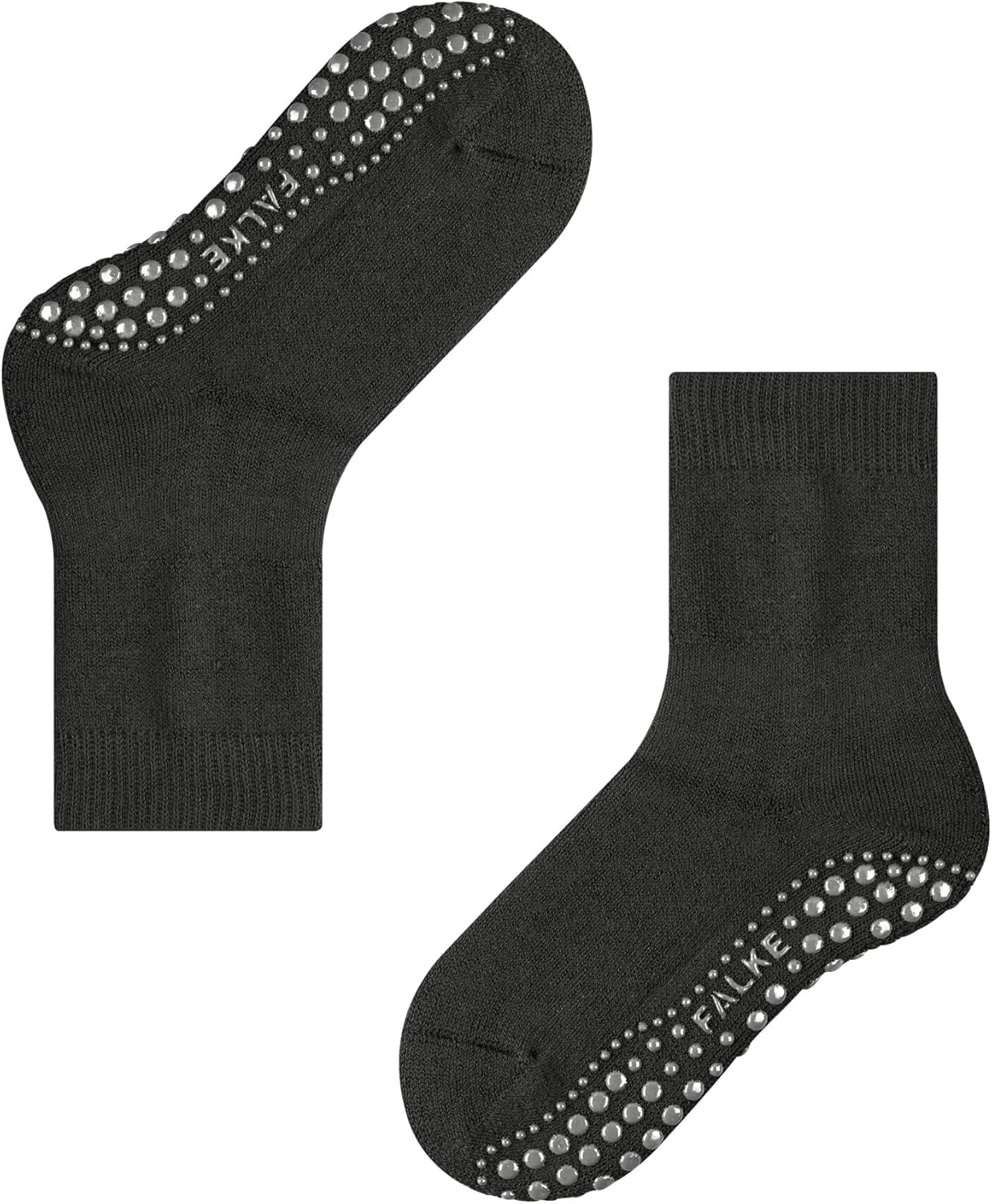 Falke Boys slipper socks 7-9 Black SoftFeel