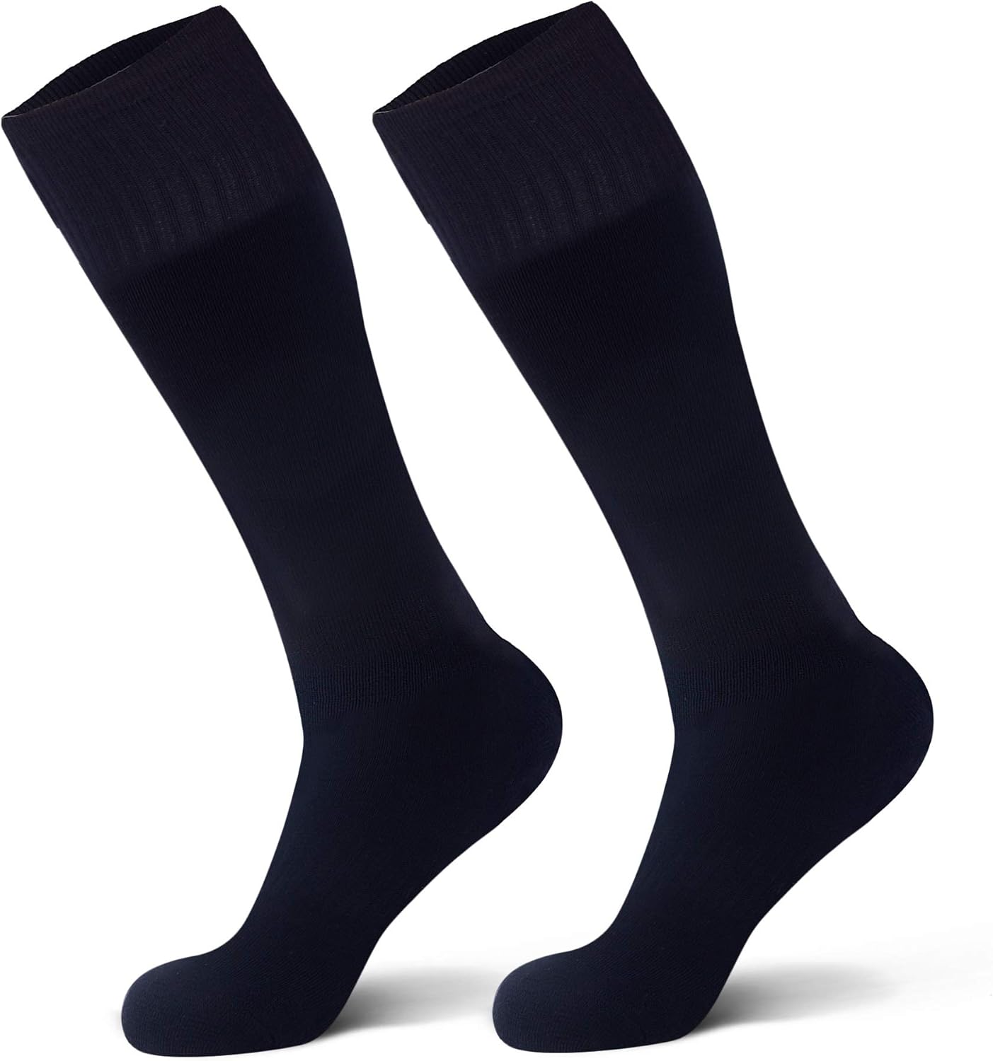 Raigoo Premium Sport Socks for Kids Ages 4-16 Softball Soccer Baseball Football Training Socks