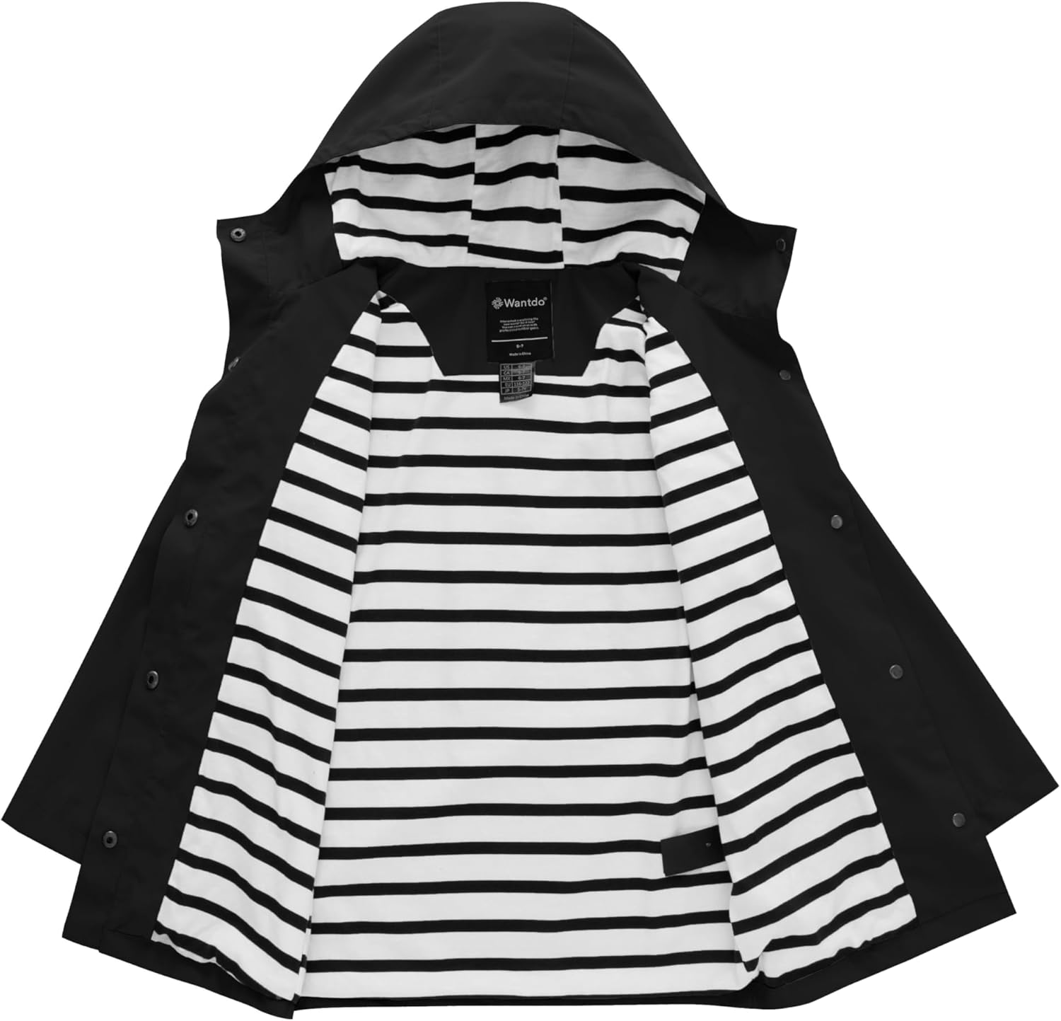 Stay dry keep warm waterproof rain jacket