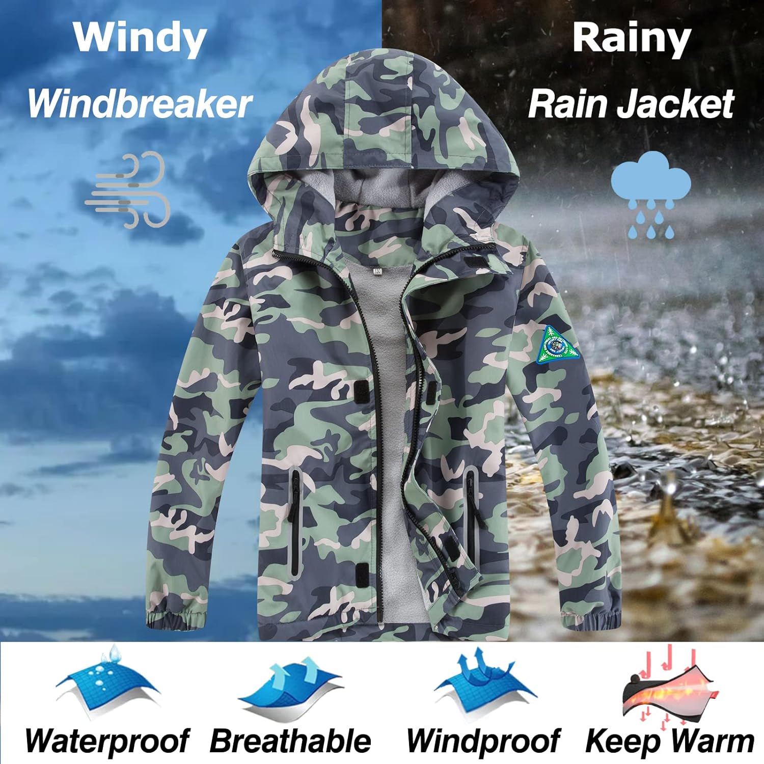 Perfect Waterproof Jacket for Kids