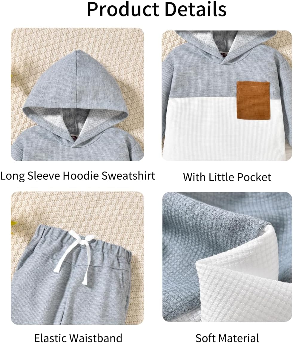 HIHA Toddler Boys Winter Snug Fit Set Fasty on
