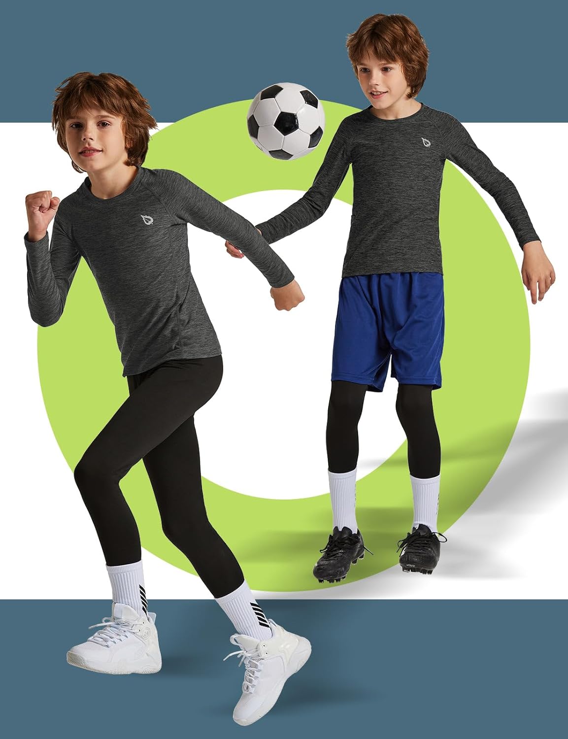 Super Soft Boys Long Sleeve Compression Shirt