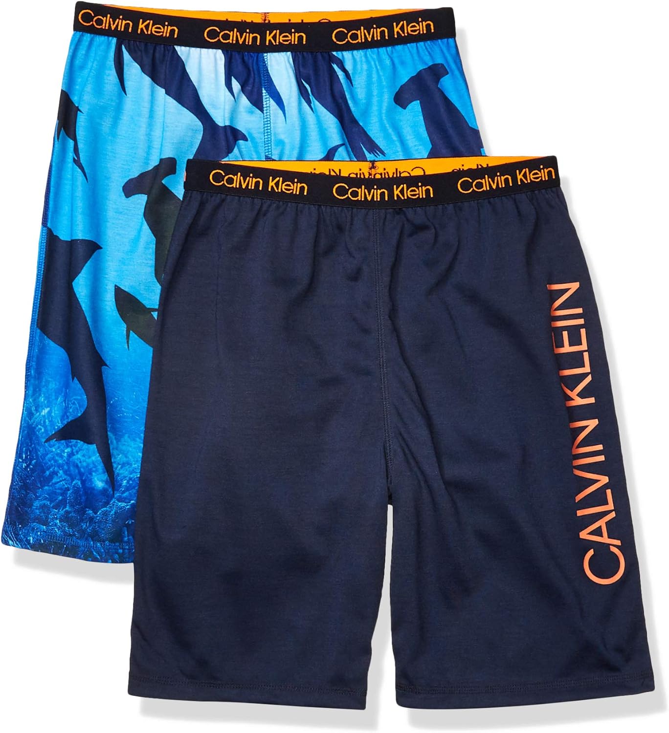 Calvin Klein Boys Lounge Pajama Shorts 2 Pack