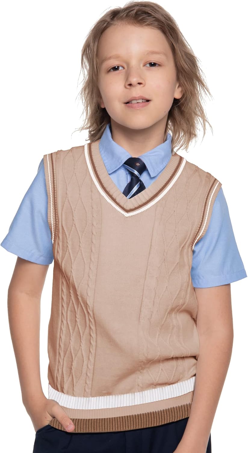 Kid Nation Boys V-Neck Sweater Vest