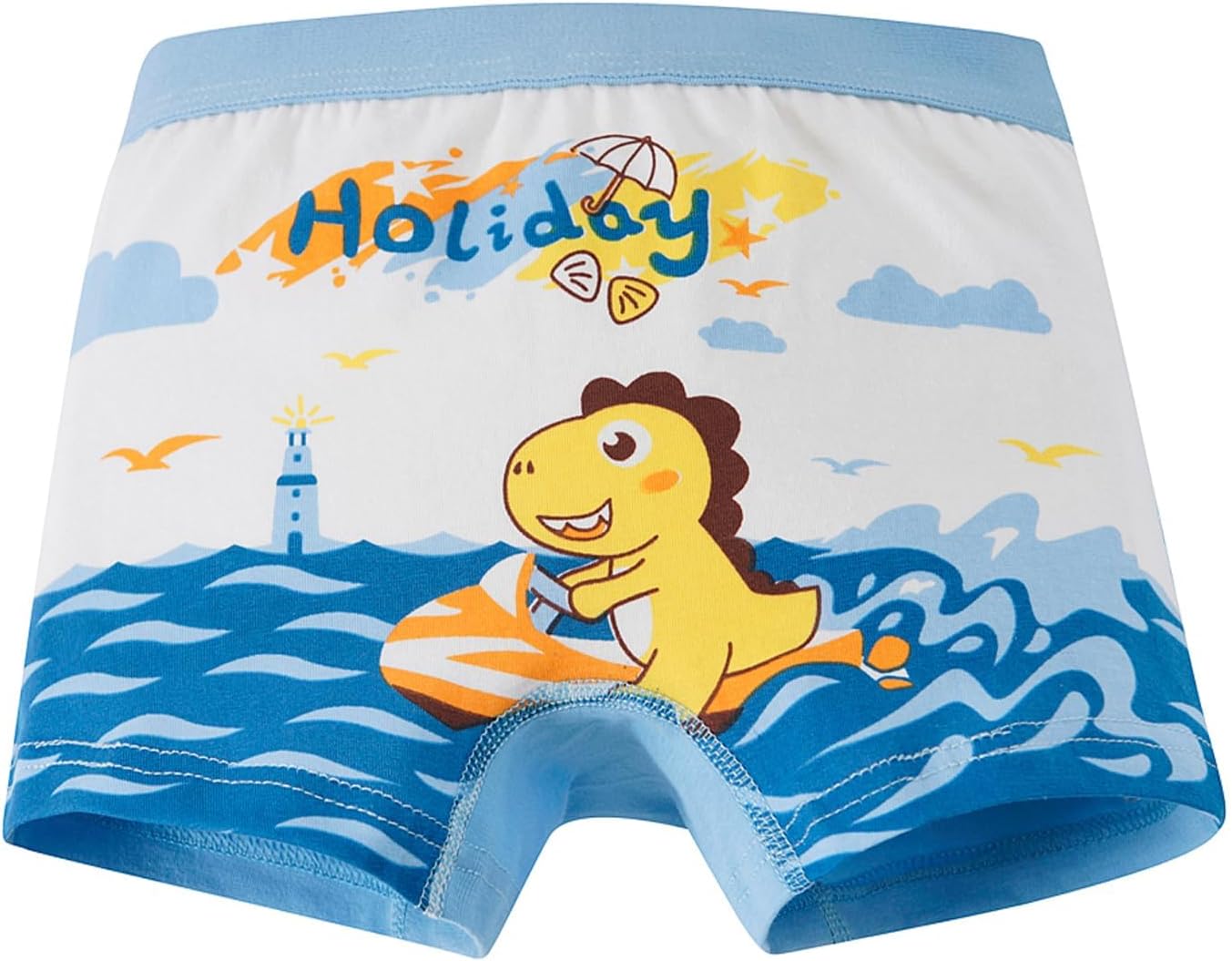 CHUNG Toddler Boys Soft Cotton Boxer Briefs Dinosaur Pattern Pack