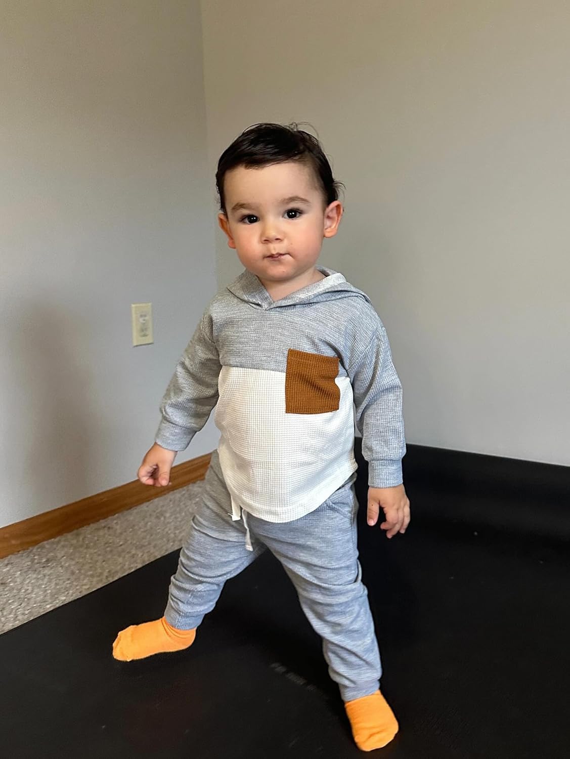 HIHA Toddler Boys Winter Snug Fit Set Fasty on