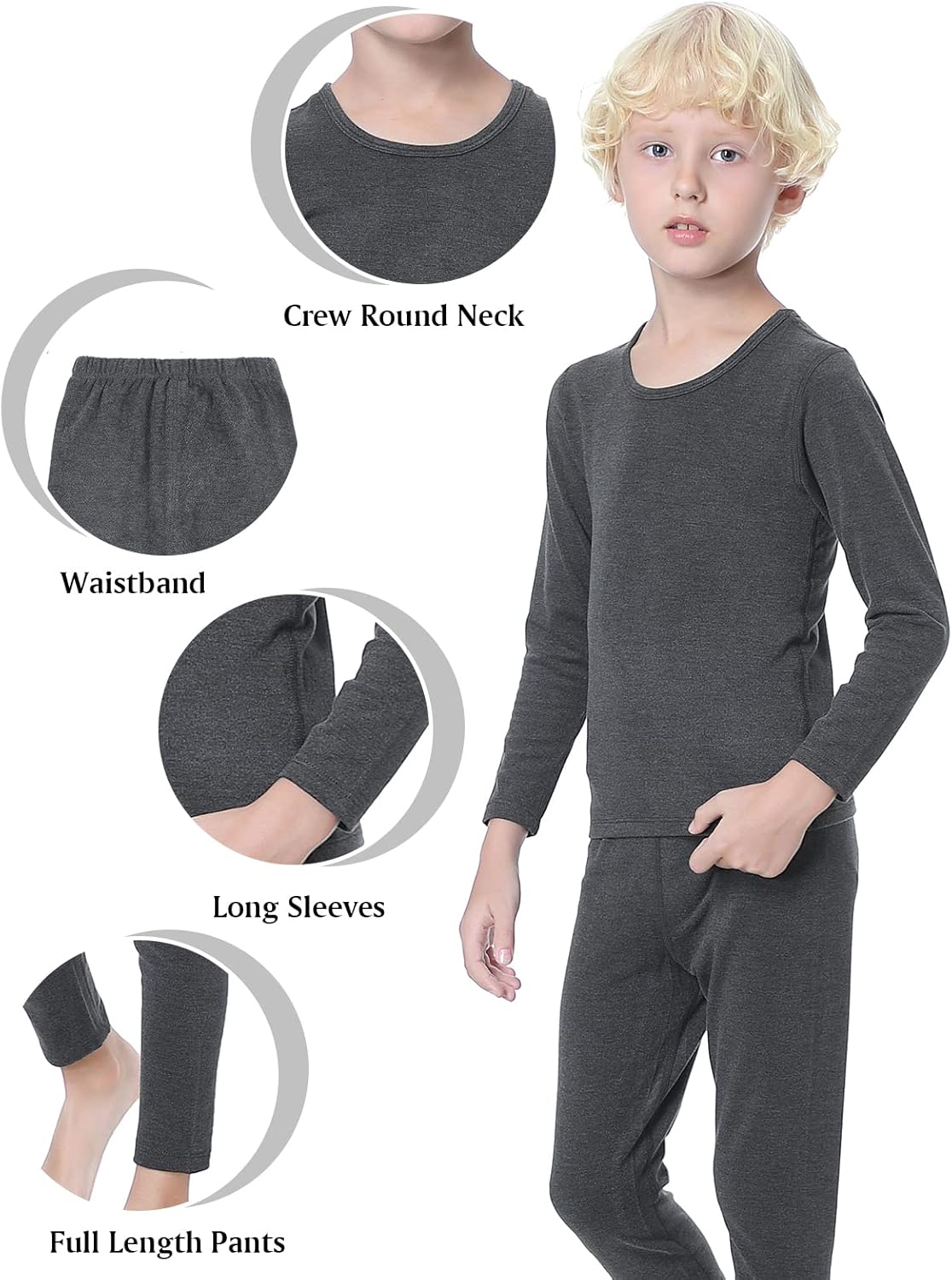 Premium Thermal Underwear for Kids - Soft Warm